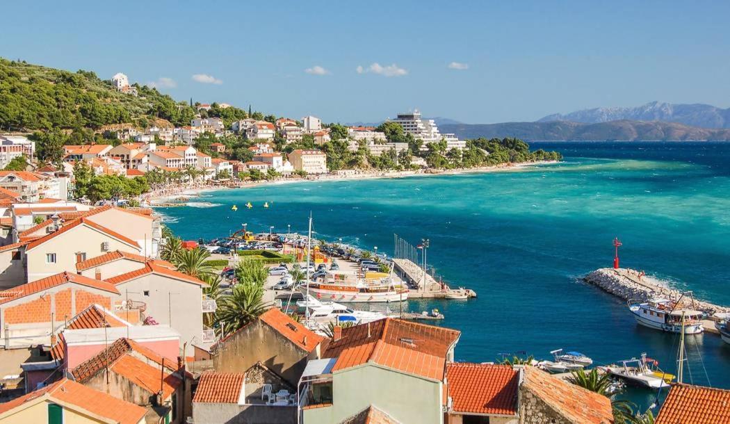 Apartman Senka Podgora Exteriör bild