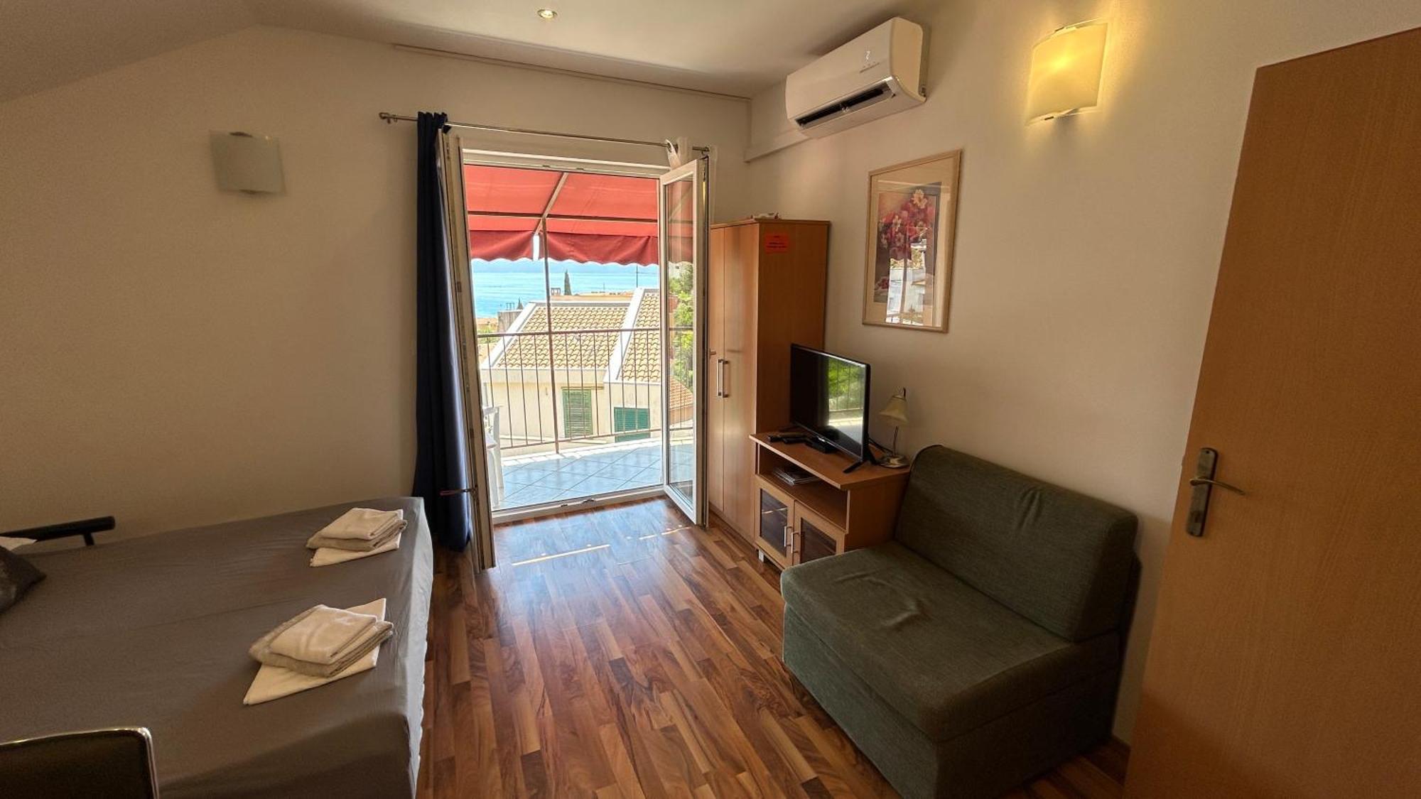 Apartman Senka Podgora Exteriör bild