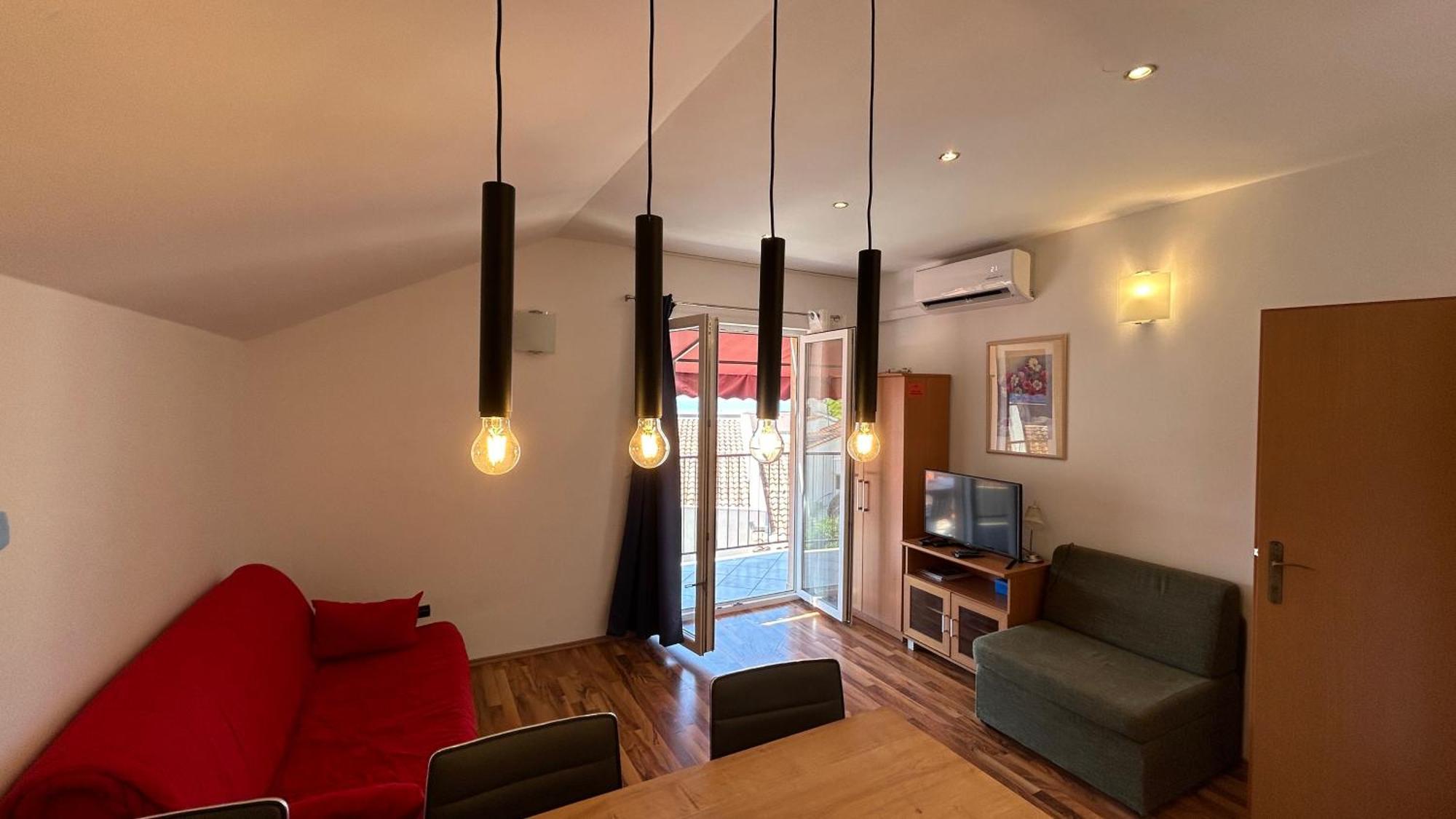 Apartman Senka Podgora Exteriör bild