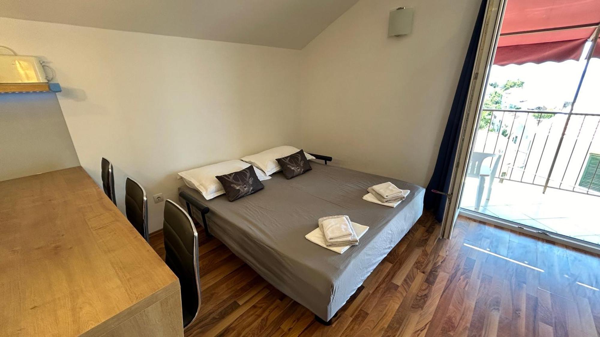 Apartman Senka Podgora Exteriör bild