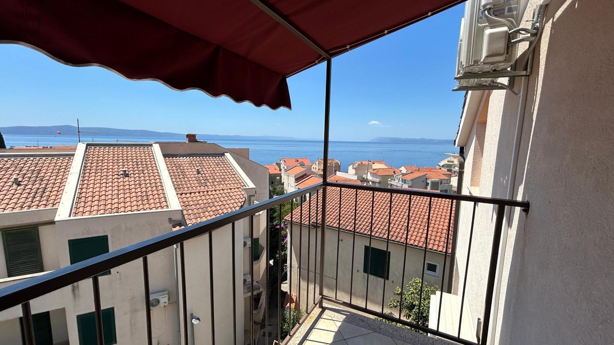 Apartman Senka Podgora Exteriör bild