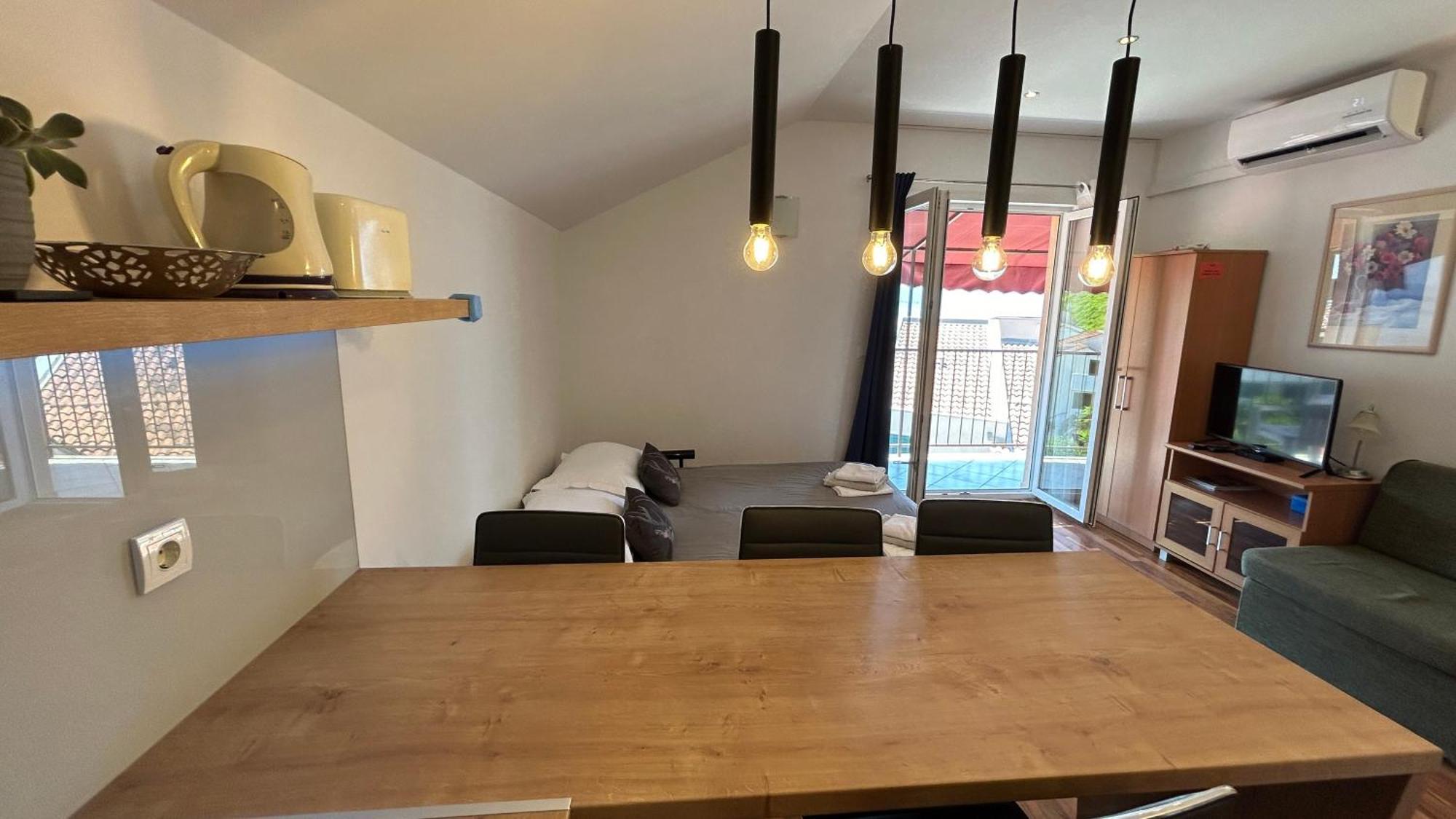 Apartman Senka Podgora Exteriör bild