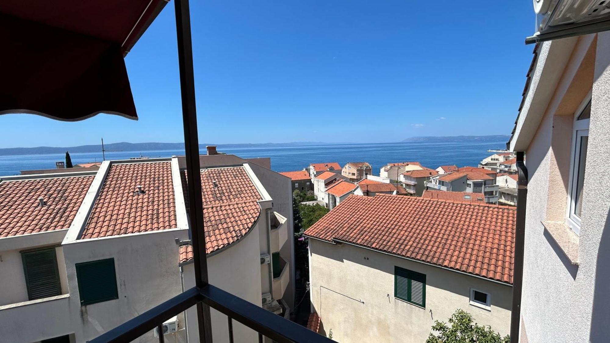 Apartman Senka Podgora Exteriör bild